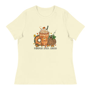 Pumpkin Spice Junkie Women's  T-Shirt