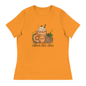 Pumpkin Spice Junkie Women's  T-Shirt