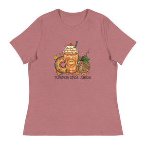 Pumpkin Spice Junkie Women's  T-Shirt