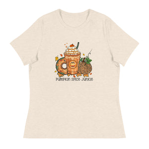 Pumpkin Spice Junkie Women's  T-Shirt