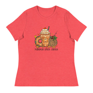 Pumpkin Spice Junkie Women's  T-Shirt