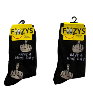 FOOZY'S Adult Socks - Have a nice day / Set of 2