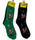 Adult Socks - Santa and Reindeer