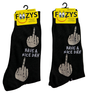 FOOZY'S Adult Socks - Have a nice day / Set of 2