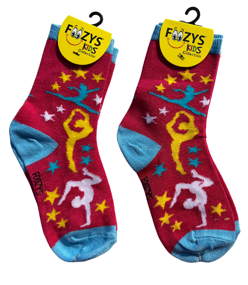 FOOZY'S Kids Socks - Gymnastics