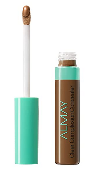 Almay Clear Complexion Acne & Blemish Spot Treatment Concealer Makeup with Salicylic Acid- Lightweight, Full Coverage, Hypoallergenic, Fragrance-Free, for Sensitive Skin