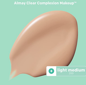 Almay Clear Complexion Acne & Blemish Spot Treatment Concealer Makeup with Salicylic Acid- Lightweight, Full Coverage, Hypoallergenic, Fragrance-Free, for Sensitive Skin