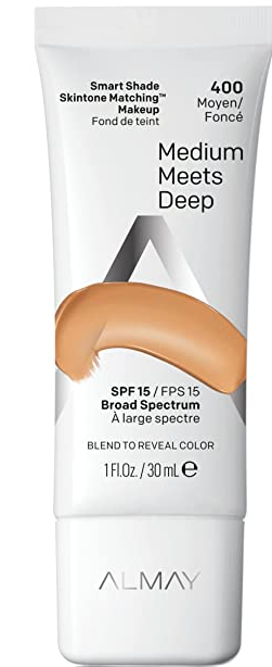 ALMAY Smart Shade Skintone Matching Makeup, Natural Finish with SPF 20 1 FL. OZ.