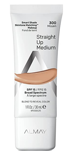 ALMAY Smart Shade Skintone Matching Makeup, Natural Finish with SPF 20 1 FL. OZ.