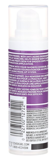 COVERGIRL Simply Ageless Anti-Aging Primer Base 1 FL. OZ.