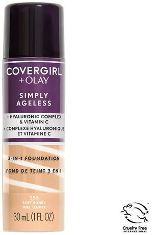 COVERGIRL + OLAY Simply Ageless 3-in-1 Liquid Foundation, 1 FL. OZ.