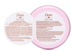 Dove Nourishing Body Care Beauty Cream, 2.53 FL. OZ.