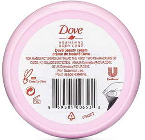 Dove Nourishing Body Care Beauty Cream, 2.53 FL. OZ.