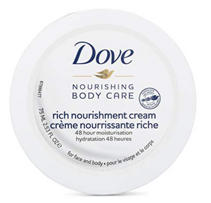 Dove Nourishing Body Care Face and Body Rich Nourishment Cream 2.53 FL OZ