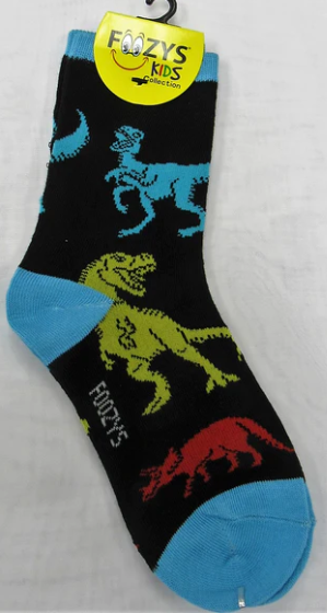 FOOZY'S Kids Socks - Dinosaurs