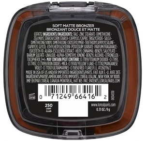 L'Oreal Paris Infallible Up to 24hr Fresh Wear Soft Matte Bronzer - 0.31oz