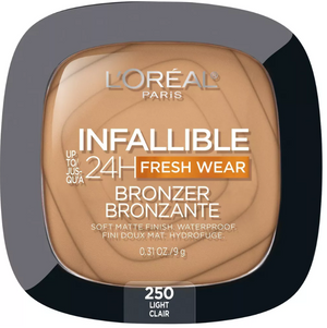 L'Oreal Paris Infallible Up to 24hr Fresh Wear Soft Matte Bronzer - 0.31oz