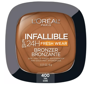 L'Oreal Paris Infallible Up to 24hr Fresh Wear Soft Matte Bronzer - 0.31oz