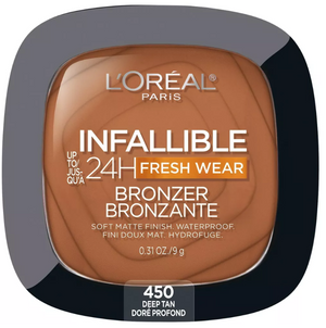 L'Oreal Paris Infallible Up to 24hr Fresh Wear Soft Matte Bronzer - 0.31oz