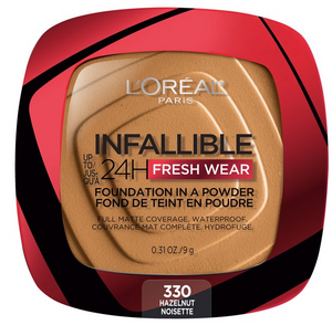 L'Oreal Infallible 24 HR Fresh Wear Foundation In A Powder 0.31 OZ.