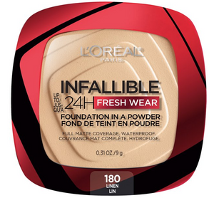 L'Oreal Infallible 24 HR Fresh Wear Foundation In A Powder 0.31 OZ.