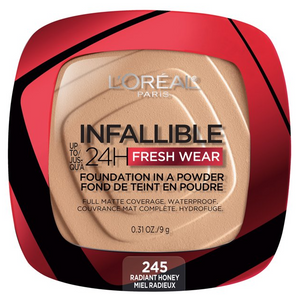 L'Oreal Infallible 24 HR Fresh Wear Foundation In A Powder 0.31 OZ.