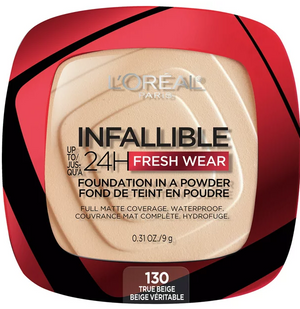 L'Oreal Infallible 24 HR Fresh Wear Foundation In A Powder 0.31 OZ.