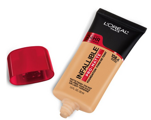 L'OREAL Paris Infallible Pro-Matte 24 Hour Wear Foundation, Oil Free 1.0 FL OZ/ 30 ml.