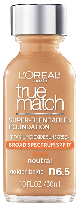 L'Oreal True Match Super Blendable Foundation SPF 17 1.0 FL. OZ.