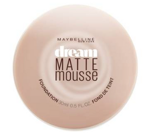 Maybelline Dream Matte Mousse Foundation .64 OZ.