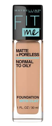 Maybelline FIT me Matte + Poreless Foundation 1 FL. OZ.