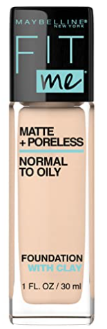 Maybelline FIT me Matte + Poreless Foundation 1 FL. OZ.