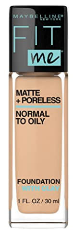 Maybelline FIT me Matte + Poreless Foundation 1 FL. OZ.