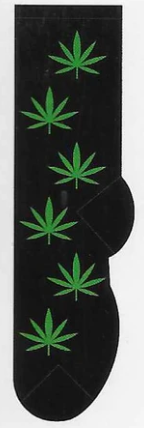 Adult Socks - Cannabis Weed