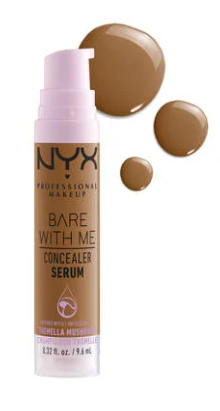 NYX Professional Makeup Bare With Me Concealer Serum, Medium Coverage, 0.32 fl. oz.