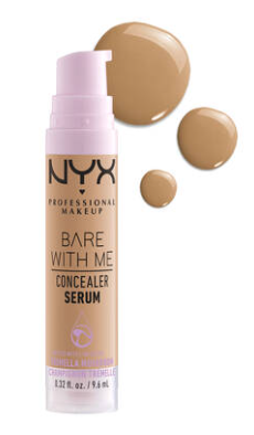 NYX Professional Makeup Bare With Me Concealer Serum, Medium Coverage, 0.32 fl. oz.