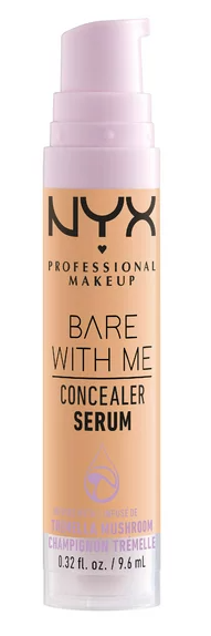 NYX Professional Bare Concealer - Coverage, With Socks Me Serum, LLC Stuff Makeup and Medium