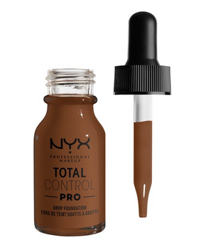 NYX Professional Makeup Total Control Pro Drop Foundation, Skin-true buildable coverage, clean vegan formula