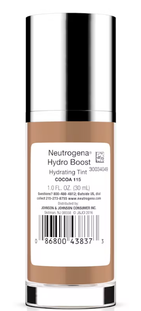 Neutrogena Hydro Boost hydrating tint 1.0 FL. OZ.