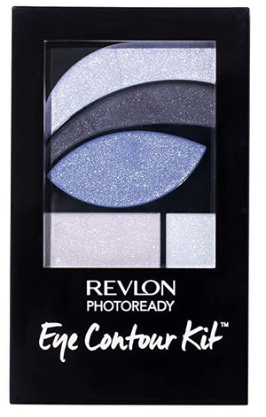 Revlon PhotoReady Eye Contour Kit, Eyeshadow Palette with 5 Wet/Dry Shades & Double-Ended Brush Applicator