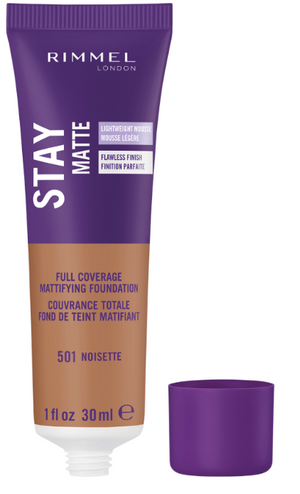 RIMMEL Stay Matte Flawless Finish Foundation 1 FL. Oz.