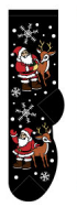 Adult Socks - Santa and Reindeer