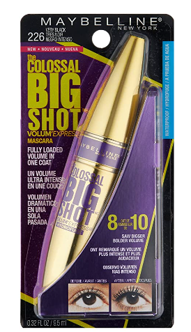 Maybelline the Colossal Big Shot Volum Express Mascara Very Black, 226