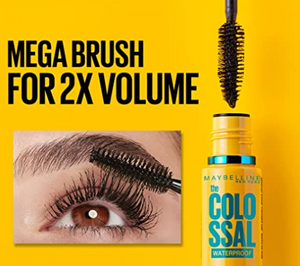 Maybelline the Colossal Big Shot Volum Express Mascara, Very Black 224